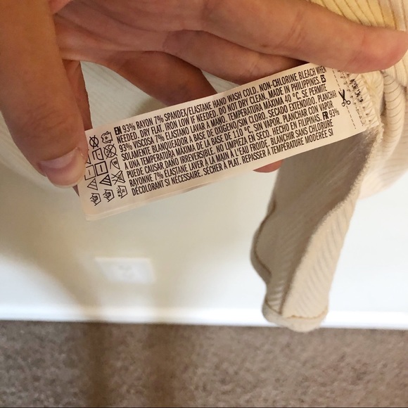 Forever 21 Ribbed T-Shirt Dress Cream - Picture 4 of 8